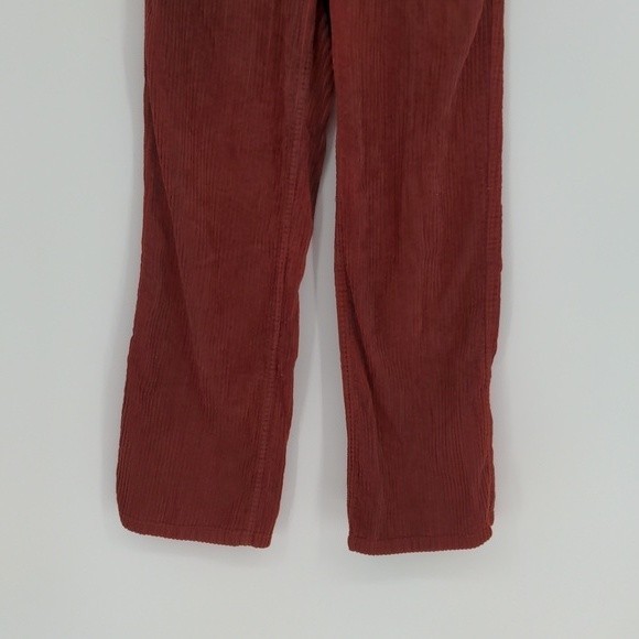 BDG Urban Outfitters Orange/Red Corduroy Straight Leg Mid Rise Pant Size 25 - Picture 3 of 15